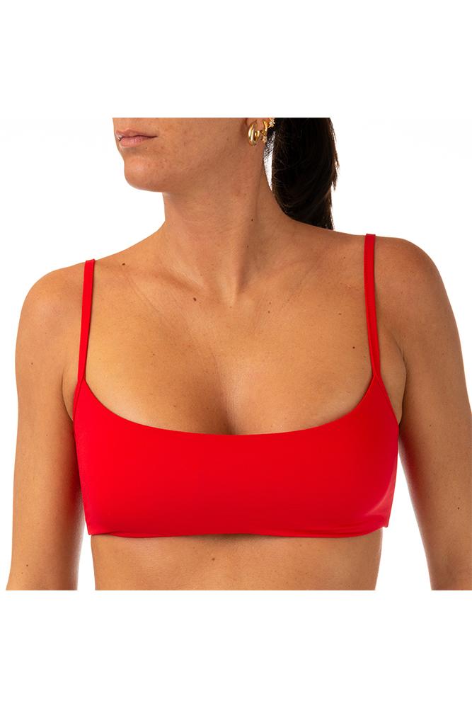 MIX REGGISENO BRASSIERE DONNA ROSSO LICIATU ROSSO BE BEACH